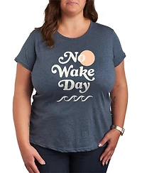 Hybrid Apparel Plus Instant Message No Wake Day Short-Sleeve Graphic T-Shirt