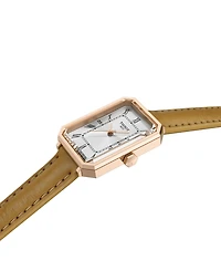 Tissot Women's Rectangular Silver Stainless Steel Watch 21.8mm