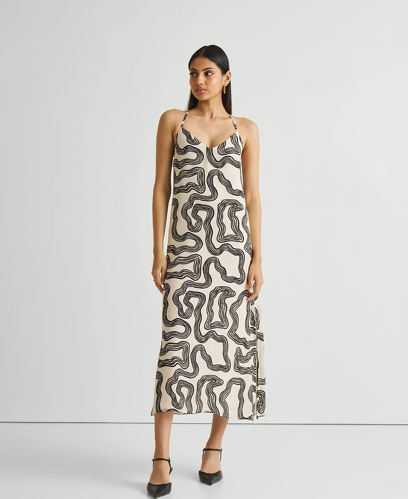 Reistor Women's Midi Slip Dress