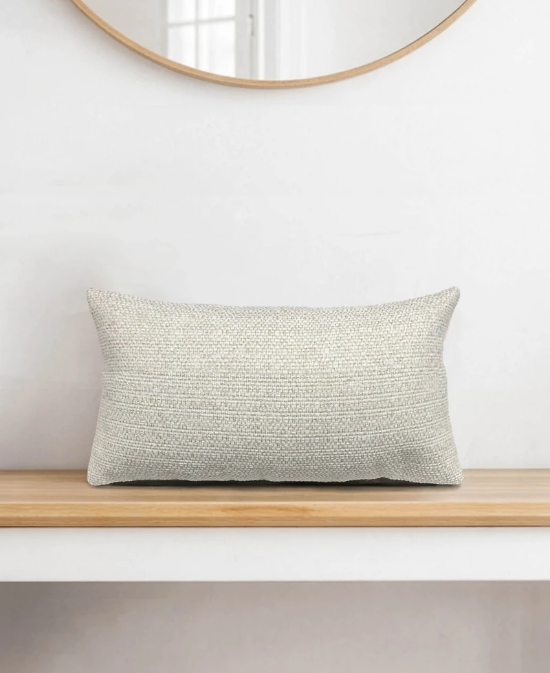 Hallmart Collectibles Shook Basketweave Decorative Pillow, 14" x 24"
