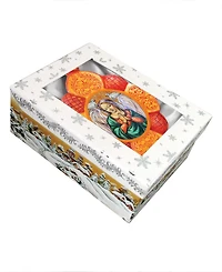 G.DeBrekht Hand Painted Virgin Mary Scenic Ornament