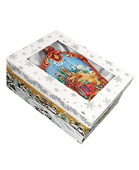 G.DeBrekht Hand Painted Three Kings Scenic Ornament