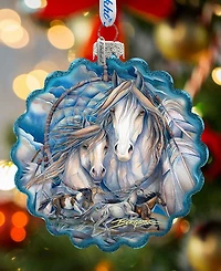 G.DeBrekht Mustangs Dream Catcher Journey Holiday Ornament