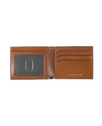 Johnston & Murphy Men's Perforated Edge Billfold Wallet