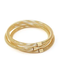 Robert Lee Morris Soho Coiled Bangle Bracelet Set