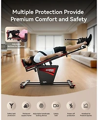 Harison Strength Training Inversion Table for Back Pain Relief with Remote Control (Hrm-409PLUS)