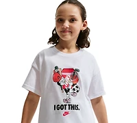 Nike Girls' 7-16 Sportswear Short-Sleeve T-Shirt
