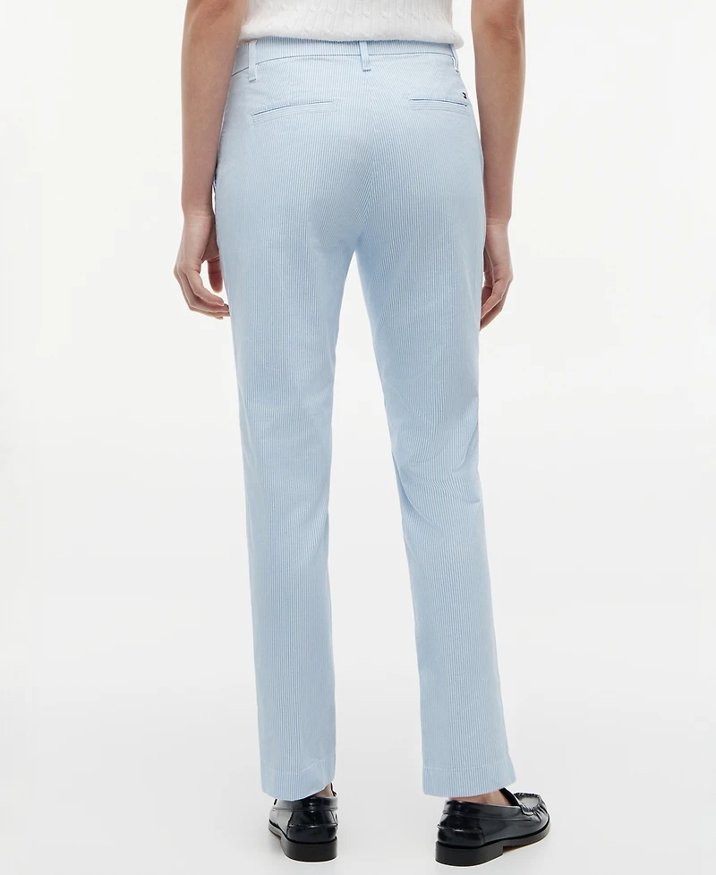 Tommy Hilfiger Women's Twill-Slim Chino Pants