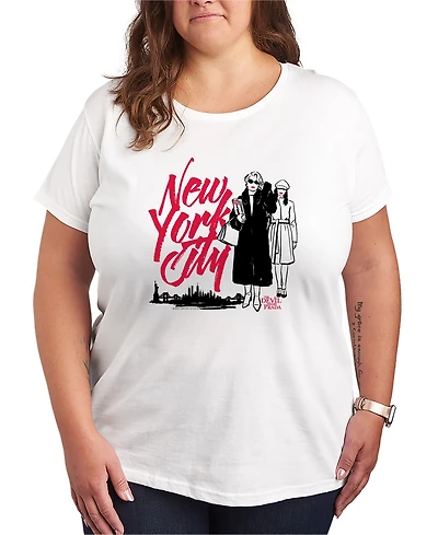 Hybrid Apparel Plus The Devil Wears Prada New York City Andy and Miranda Short-Sleeve T-Shirt