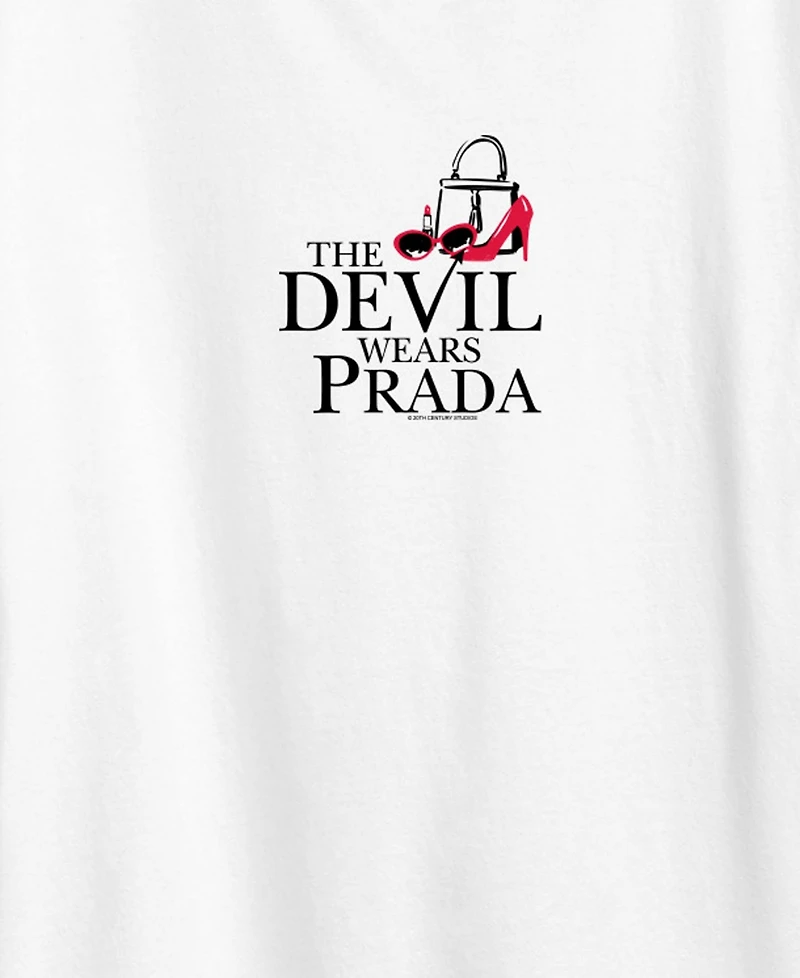 Hybrid Apparel Plus The Devil Wears Prada Logo Andy's Accessories Short-Sleeve T-Shirt