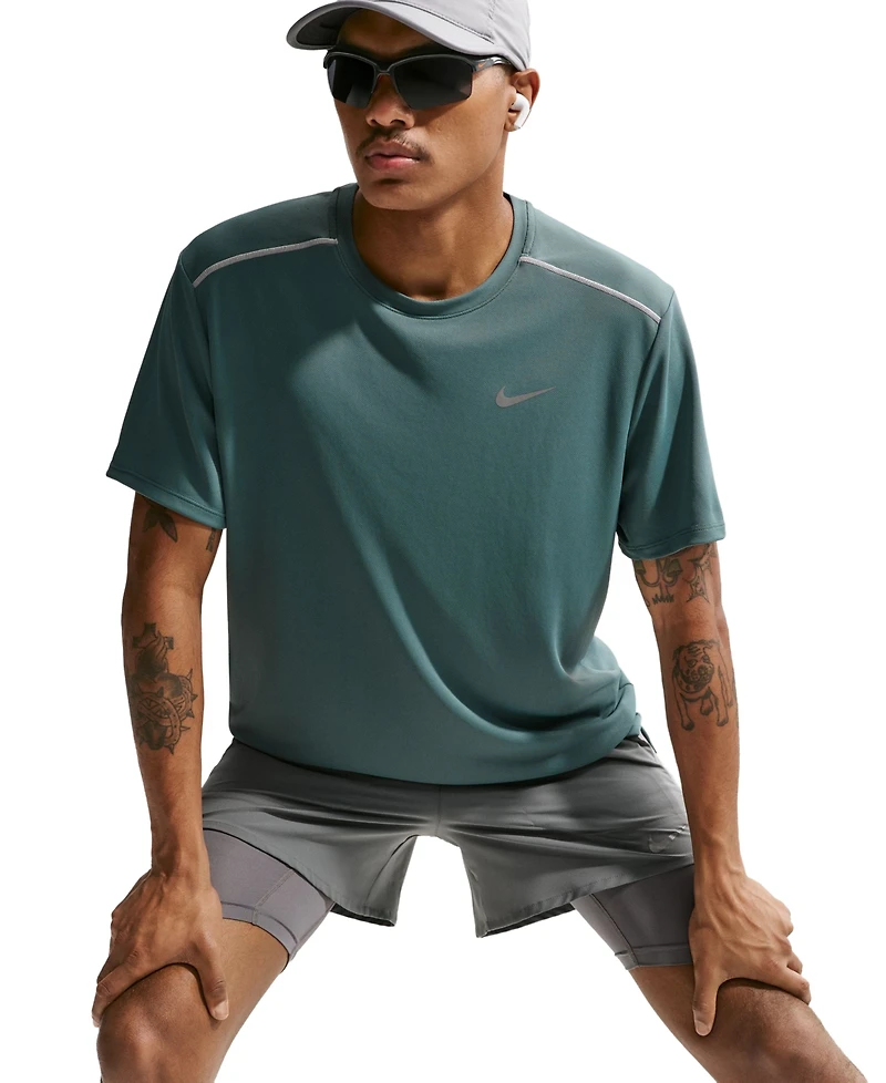 Nike Miler Men's Dri-fit Short-Sleeve Running Top
