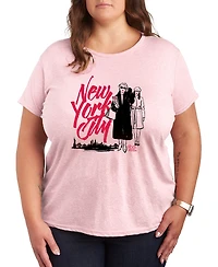 Hybrid Apparel Plus The Devil Wears Prada New York City Andy and Miranda Short-Sleeve T-Shirt