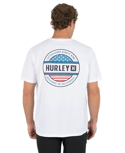 Hurley Men's Classic Crewneck Short-Sleeve T-Shirt