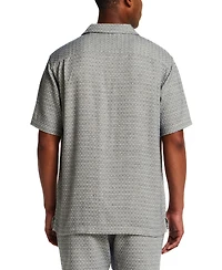 Weatherproof Vintage Men's Jacquard Knit Patch Shirt