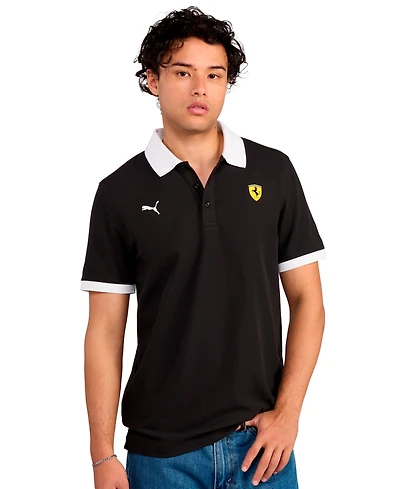 Puma Men's Ferrari Piquet Short-Sleeve Polo Shirt