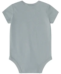 adidas Baby Boys' Short-Sleeve Bodysuit and Shorts, 2-Piece Set
