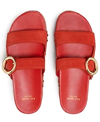 kate spade new york Women's Halo Platform Footbed Sandals