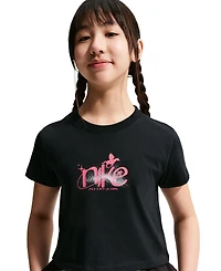 Nike Sportswear Girls' Cropped Mod T-Shirt