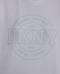 Dkny Sport Women's Collegiate Medallion Logo T-Shirt