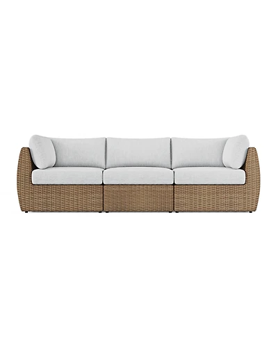 Sculptura 28" Olefin Outdoor Sofa, Created for Macy's