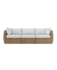 Sculptura 28" Olefin Outdoor Sofa, Created for Macy's