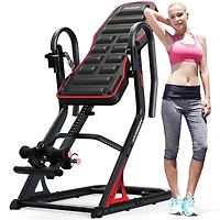 Harison Heavy Duty Inversion Table for Back Pain Relief, 350 Lbs Capacity (Hrm-407)