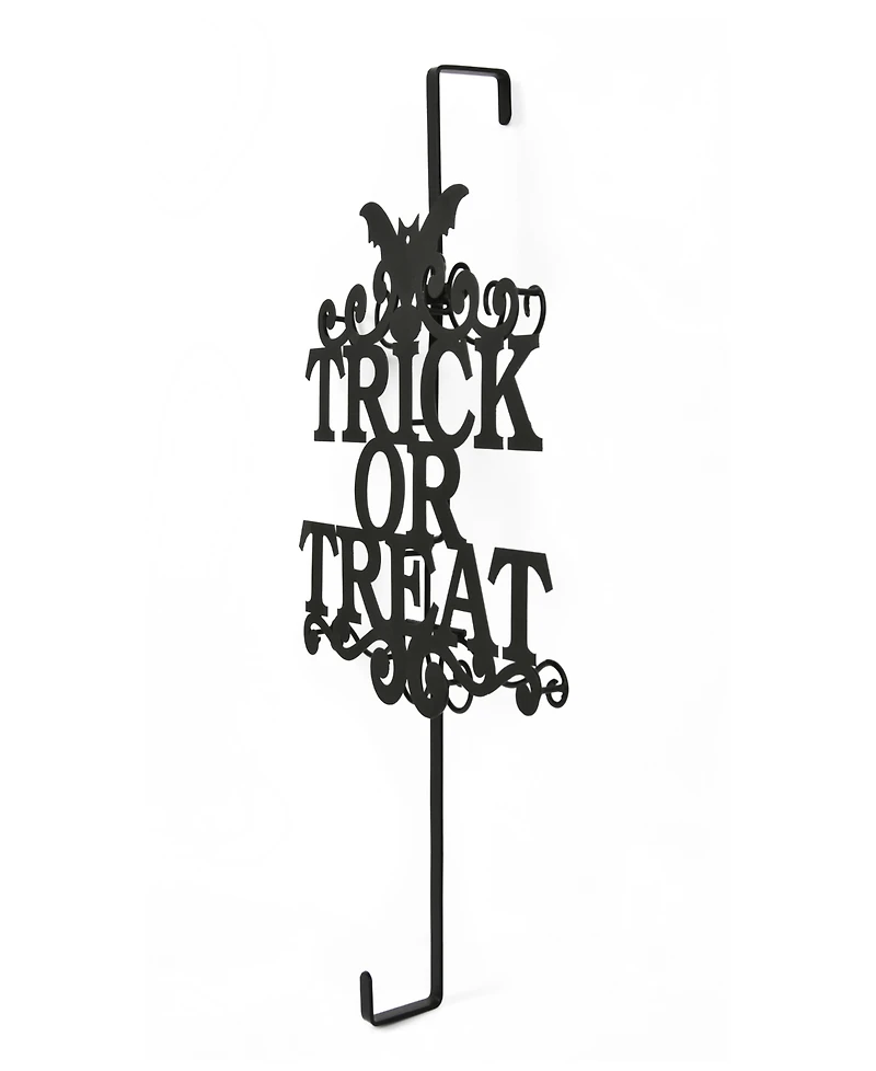 National Tree Company 19" Halloween "Trick or Treat" Wreath Hanger
