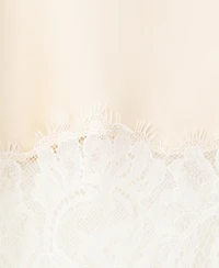 Mango Women's Lingerie-Style Lace Skirt