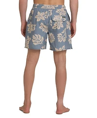 Quiksilver Waterman Men's Floral Print Swim Trunk