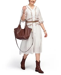 Old Trend Magnolia Handwoven Small Tote Bag