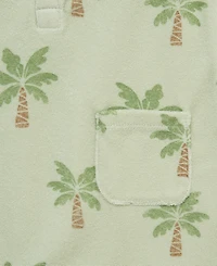 Little Me Baby Boys' Palms Romper with hat