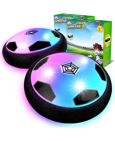 HopeRock Hover Soccer Ball Toys Old Boys Girls, Indoor and Outdoor Creative Toys for Toddlers with Foam Bumper