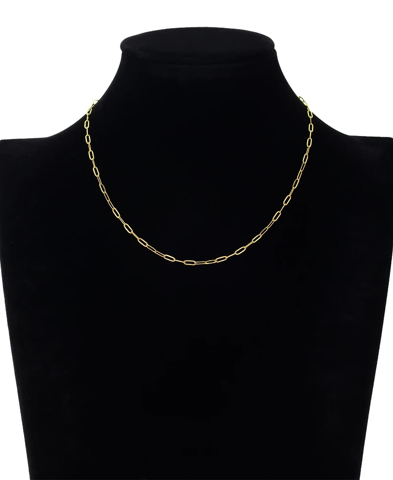 Unwritten x Moda Sport Waterproof Paperclip Chain Necklace