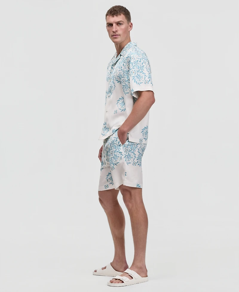 Mode of One Men's Kaleidoscope Tropical 6.5" Shorts, Macy's Exclusive