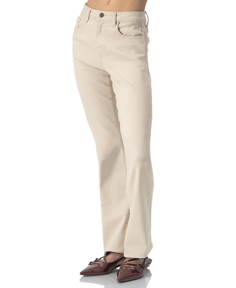 Ivonne Women's Straight One-Button Chinos