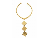 Kendi Amani Almasi Brass Drop Necklace