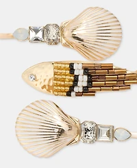 lonna & lilly 3-Pc. Beaded Sealife Bobby Pin Set