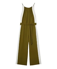 Reiss Women's Inez Colourblock Gathered Wide-Leg Jumpsuit