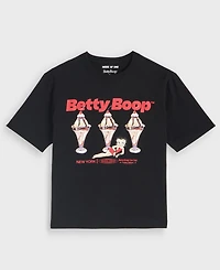 Mode of One Men's Relaxed-Fit Betty Boop Ice Cream Graphic T-Shirt, Macy's Exclusive