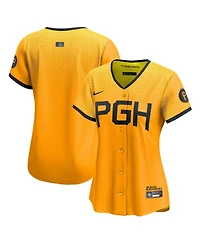 Nike Women's Gold Pittsburgh Pirates City Connect Limited Jersey