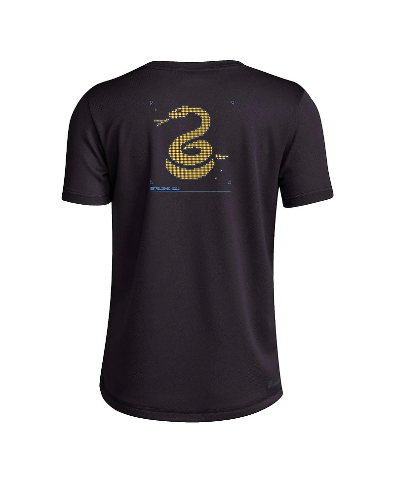 Adidas Big Boys and Girls Black Philadelphia Union 2026 Anthem Aeroready Pregame T-Shirt
