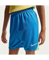Nike Big Boys and Girls Blue Brazil National Team 2026 Home Stadium Replica Shorts