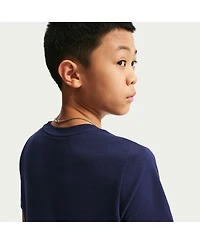 Nike Big Boys and Girls Blue France National Team Crest T-Shirt