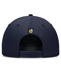Nike Men's and Women's Navy Michigan Wolverines 2026 Basketball Refresh 5-Panel Rope Rise Hat