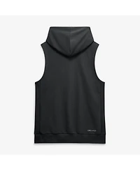 Nike Men's Black Chicago White Sox Authentic Collection Standard Issue Dri-fit Sleeveless Hoodie