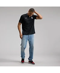 Nike Men's Los Angeles Dodgers Authentic Collection Striped Victory Dri-fit Polo Shirt