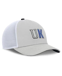 Nike Men's and Women's Gray Kentucky Wildcats 2026 Basketball Refresh 5-Panel Rise Trucker Hat