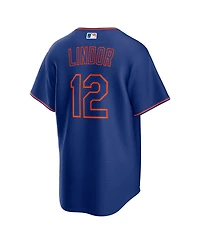 Nike Men's Francisco Lindor Royal New York Mets Alternate Replica Jersey