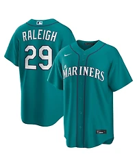 Nike Men's Cal Raleigh Teal Seattle Mariners Alternate Replica Jersey