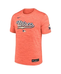 Nike Men's Coral Milwaukee Brewers 2026 City Connect Authentic Collection Velocity Dri-fit T-Shirt